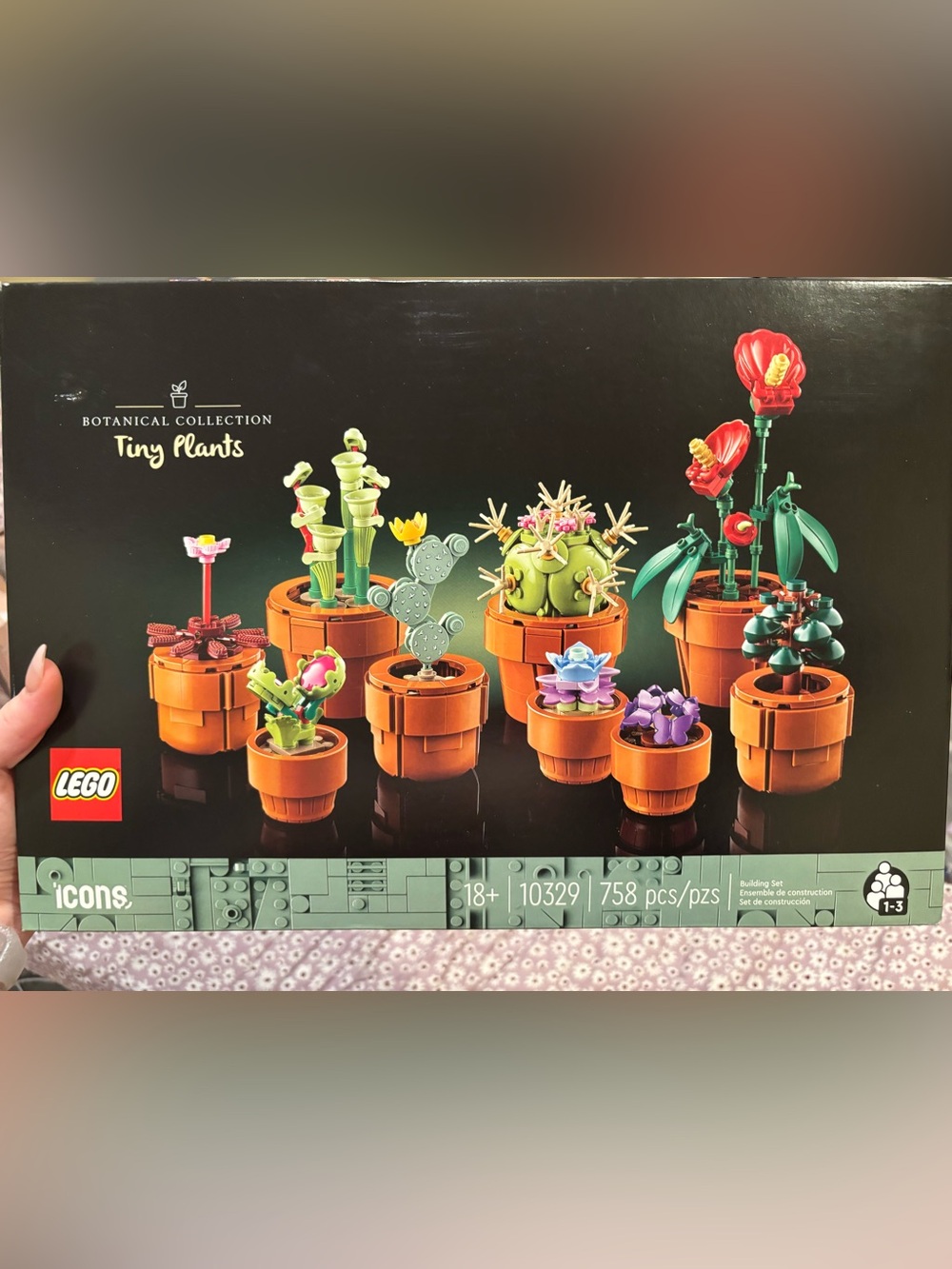 LEGO Botanical Collection Tiny Plants set with bonus Brix Trio set